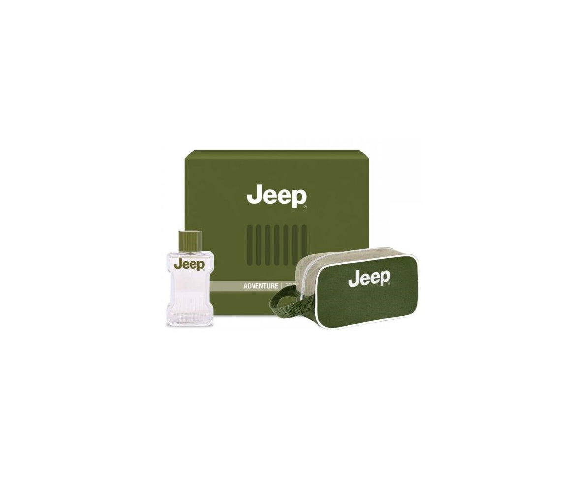 CONF. JEEP ADVENTURE FOR MEN EDT 100ML + BEAUTY CASE
