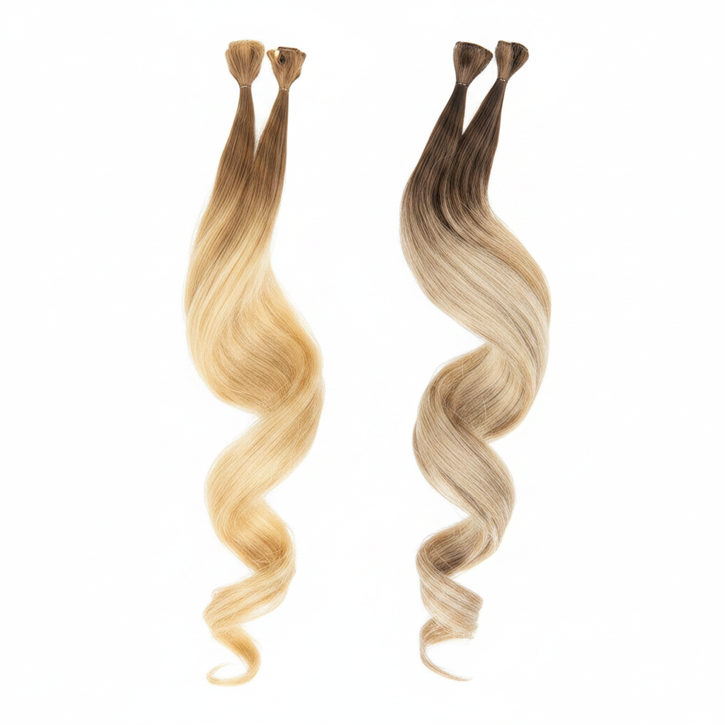 DI BIASE WAVY HAIR EXTENSIONS KERATIN OMBRE STRANDS 0.8GR X 20PCS 50CM ART. 2002.SH-WA 