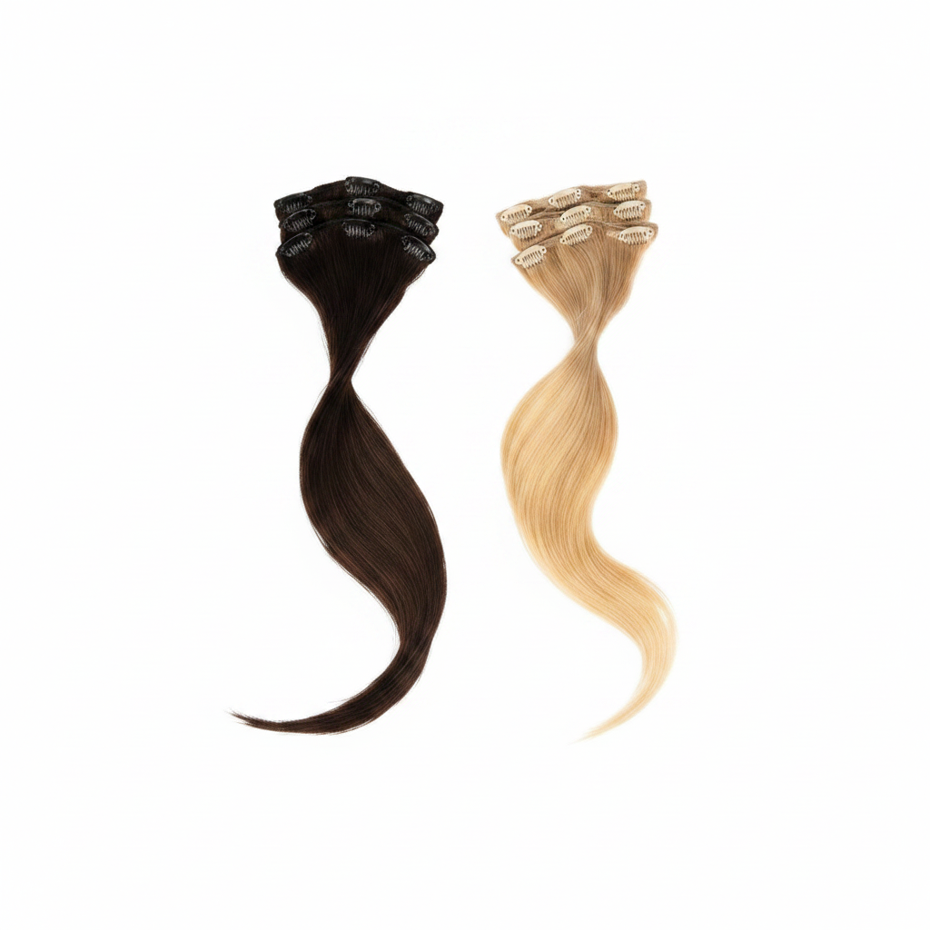 DI BIASE CLIP EXTENSION 3 BAND 60/66 GRAMS SET 3 PCS STRAIGHT HAIR TEXTURED ART. EASY THREE SET
