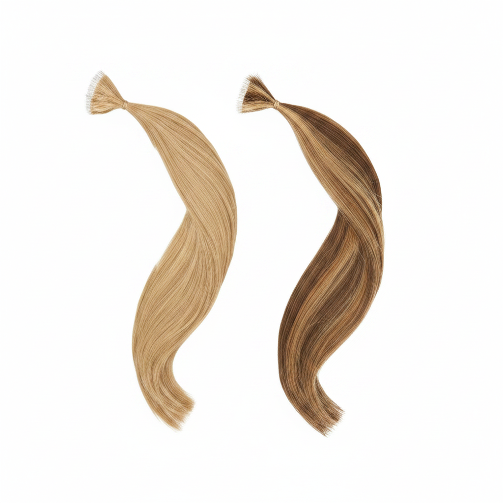 DI BIASE STRAIGHT HAIR EXTENSIONS ADHESIVE STRINGS 2.5GR X 10PCS 40CM ART. STKR 4 CM