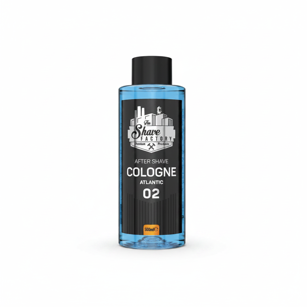 THE SHAVE FACTORY AFTER SHAVE COLOGNE ATLANTIC 02 500ML 