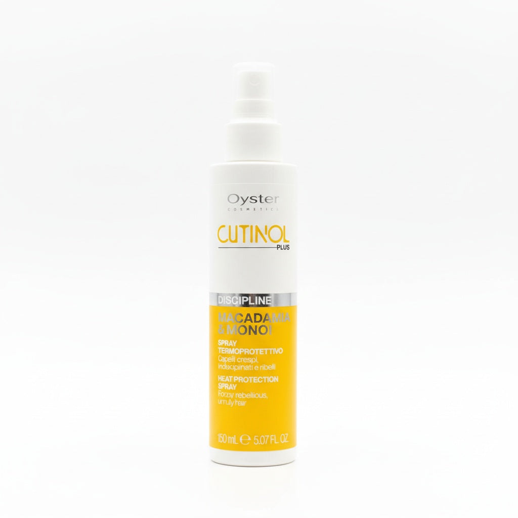 OYSTER CUTINOL PLUS HEAT PROTECTIVE SPRAY WITH MACADAMIA AND MONOI 150ML 