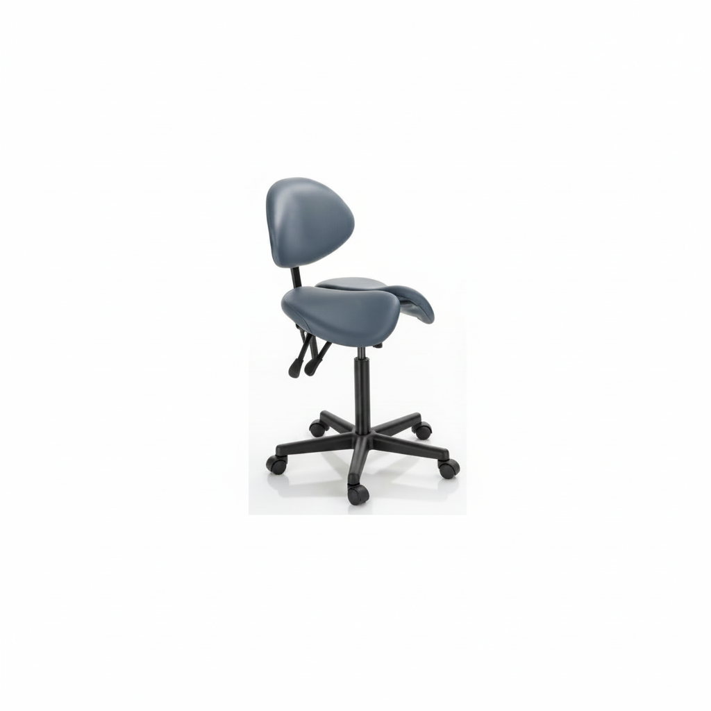 MASTER MASSAGE SADDLE STOOL WITH BACKREST ART. 350.321