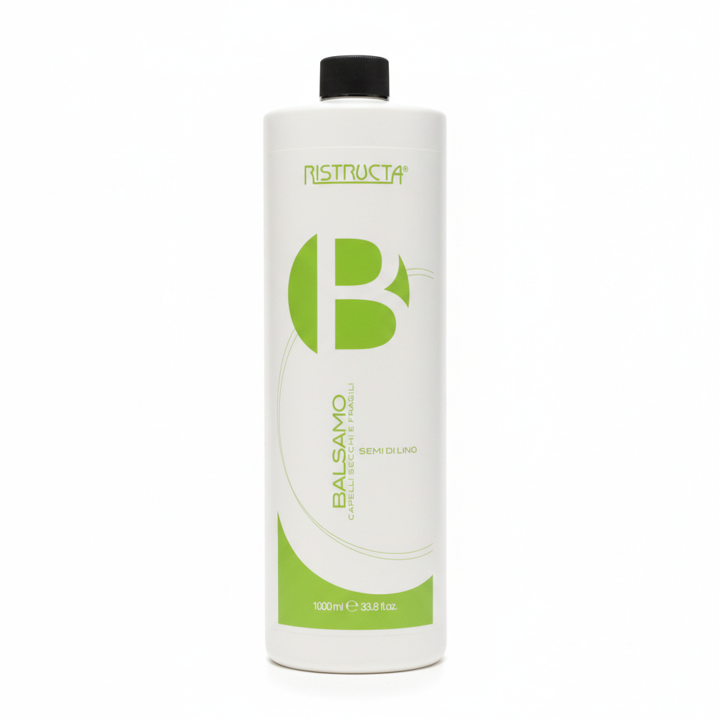 RISTRUCTA CONDITIONER FOR DRY AND FRAGILE HAIR WITH LINSEED 1000 ML