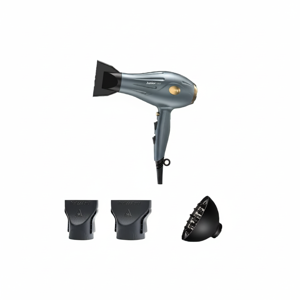 MOVE JUNIORHAIR PROFESSIONAL HAIR DRYER WITH 2 NOZZLES + DIFFUSER 2100W