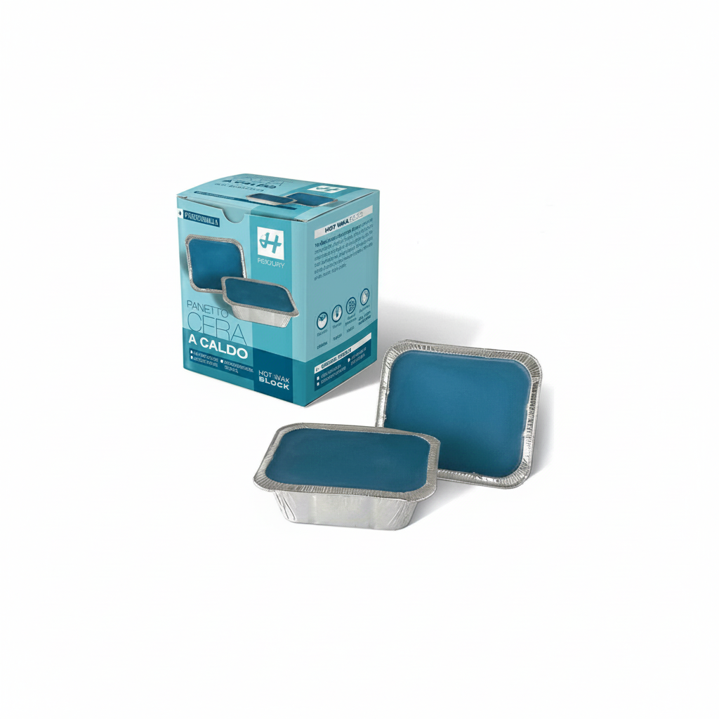 HOLIDAY HOT WAX IN AZZURRO AZULENE BOTTLE 2X500ML