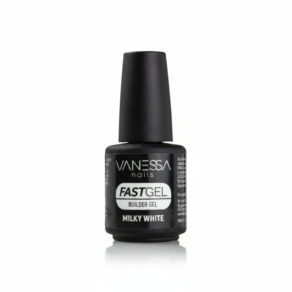 FAST GEL VANESSA NAILS MILKY WHITE 15ML