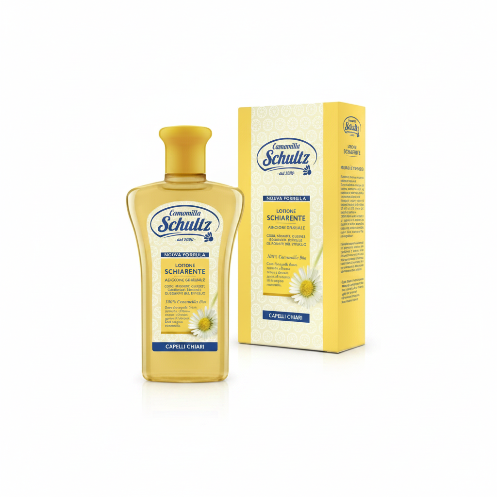SCHULTZ 100% ORGANIC CHAMOMILE LIGHTENING LOTION 200ML