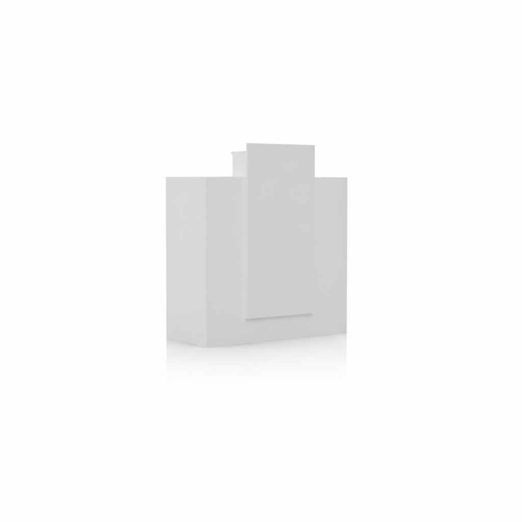 MELCAP WHITE RECEPTION COUNTER ART.AR0915B