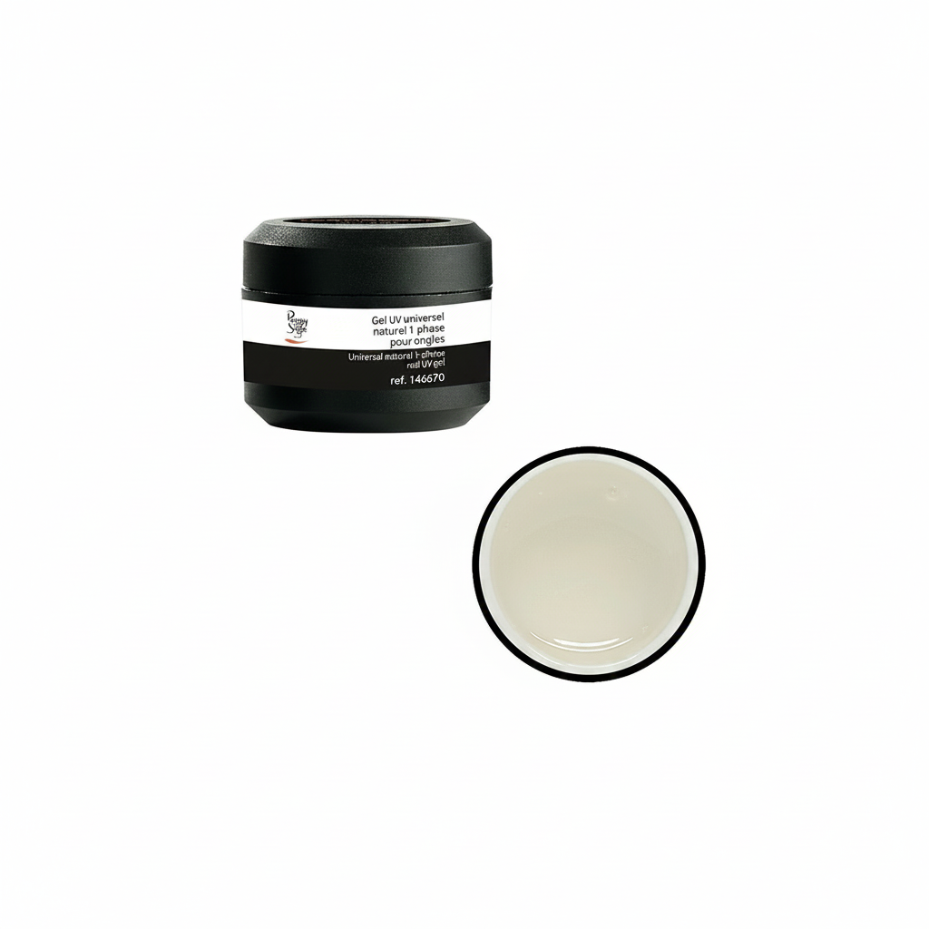 PEGGY SAGE UNIVERSAL NATURAL 1-PHASE UV GEL FOR NAIL 15G