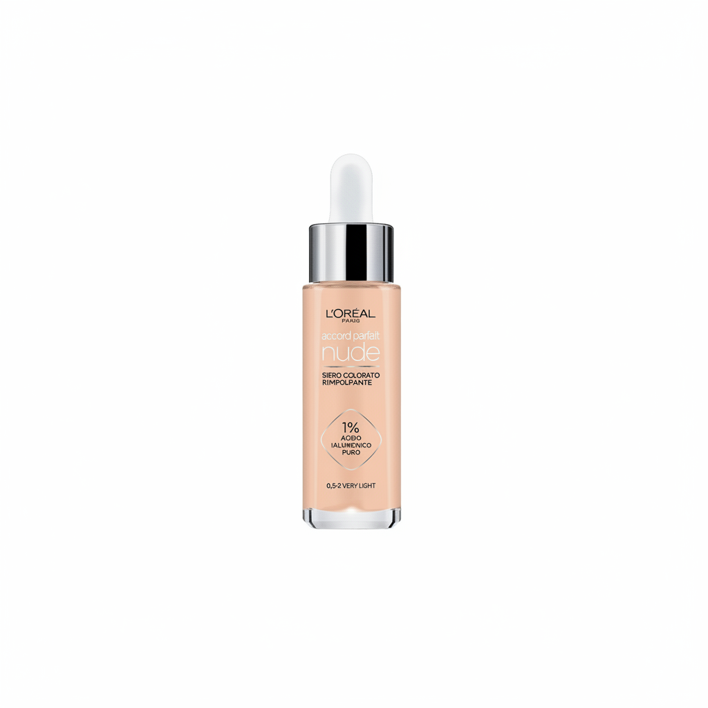 L'OREAL FOUNDATION ACCORD PARFAIT NUDE 0.5-2 VERY LIGHT 30ML