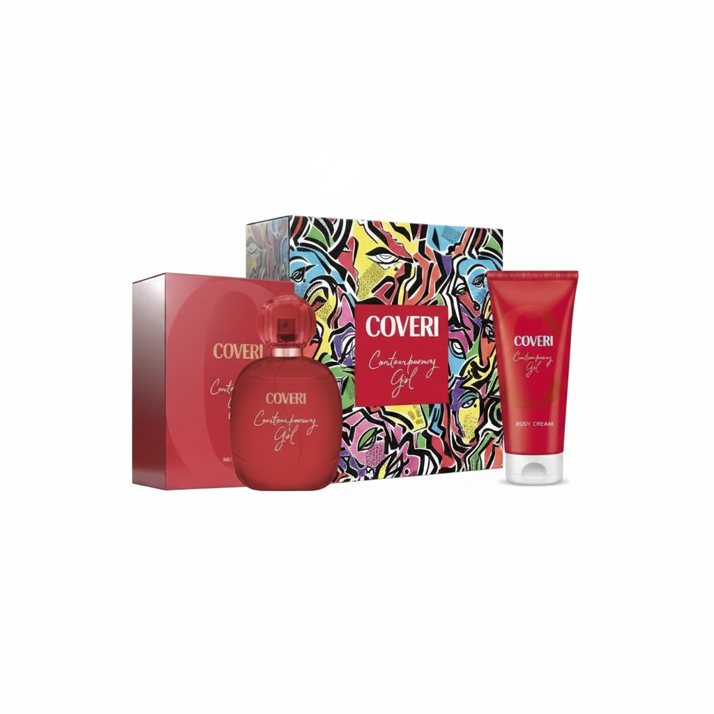 COVERI CONTEMPORARY GIRL EDP 100ML + BODY CREAM 200ML