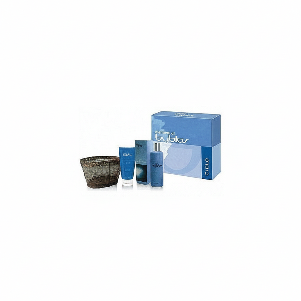 CONF. BYBLOS CIELO EDT 120ML + BL100ML + BASKET
