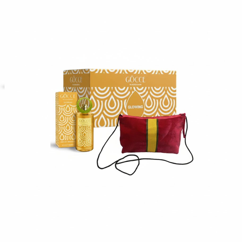 DROPS CONF. GLOWING EDT 100ML + CLUTCH