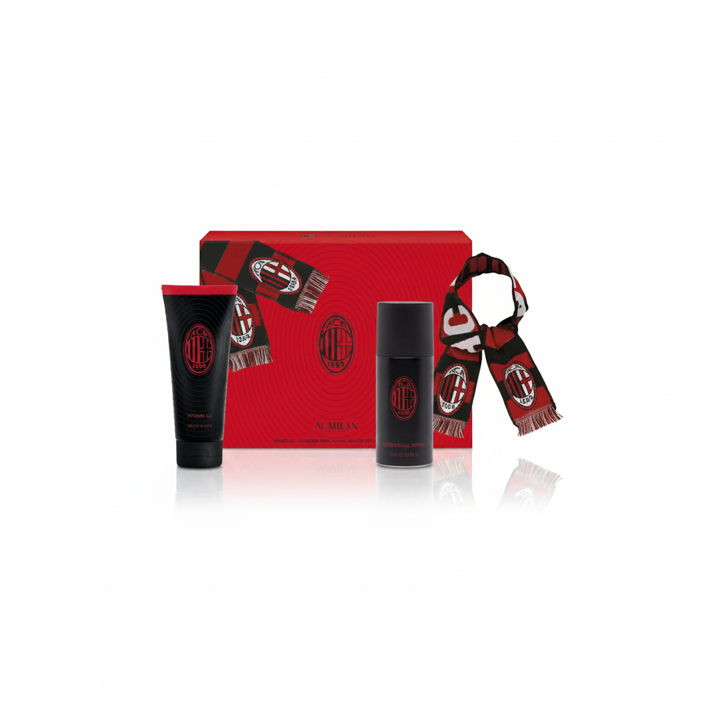 MILAN GIFT SET DEO 150ML + SHOWER GEL 200ML + SCARF