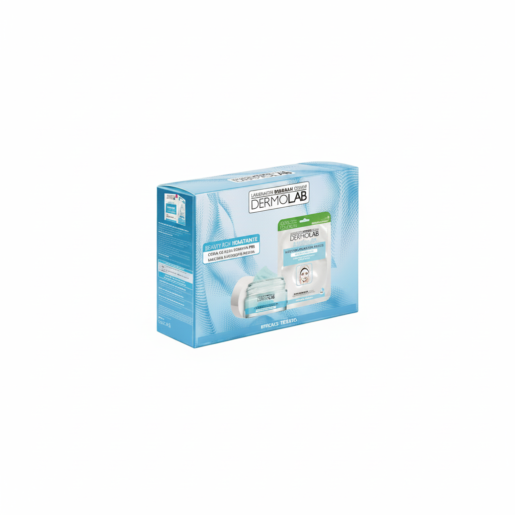 DERMOLAB BEAUTY BOX MOISTURIZING FACE GEL 50ML + Tissue Mask