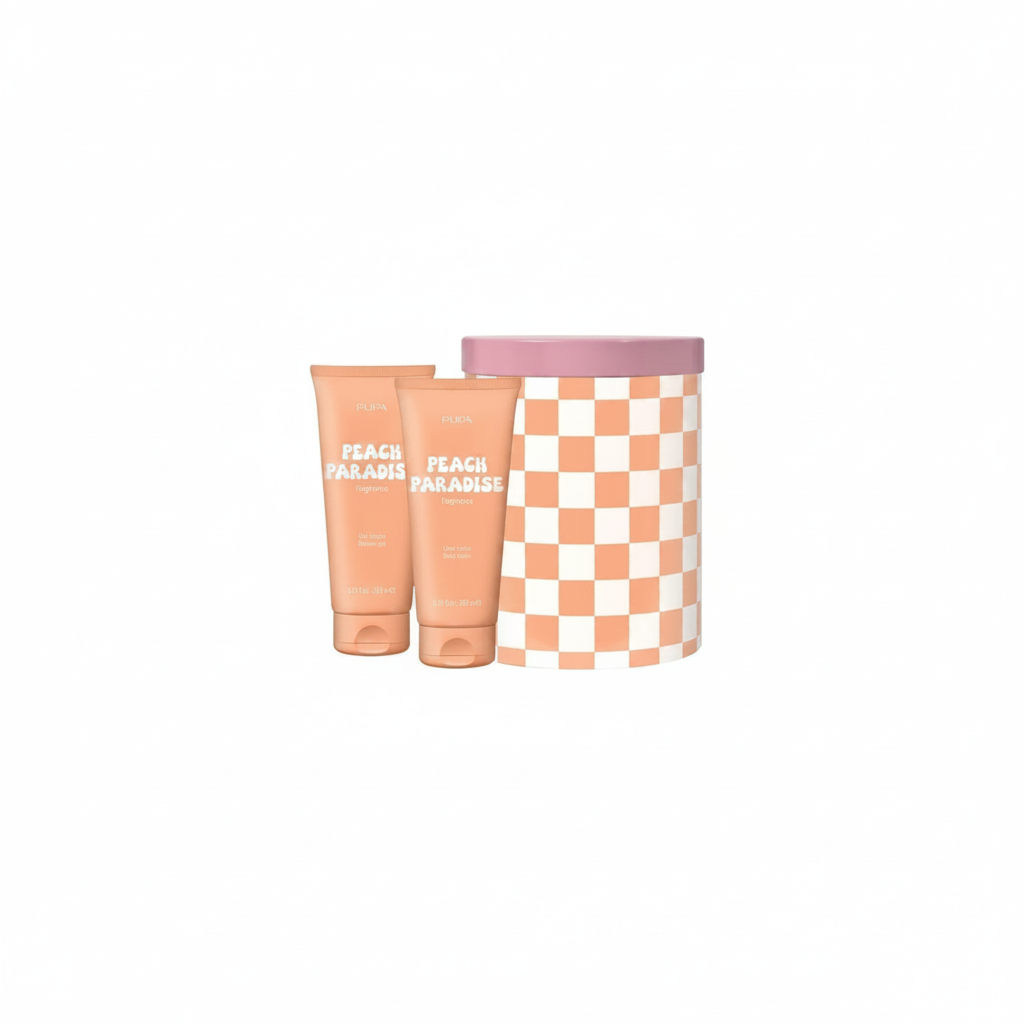 PUPA HAPPY BOX - PEACH PARADISE BODY MILK 200ML