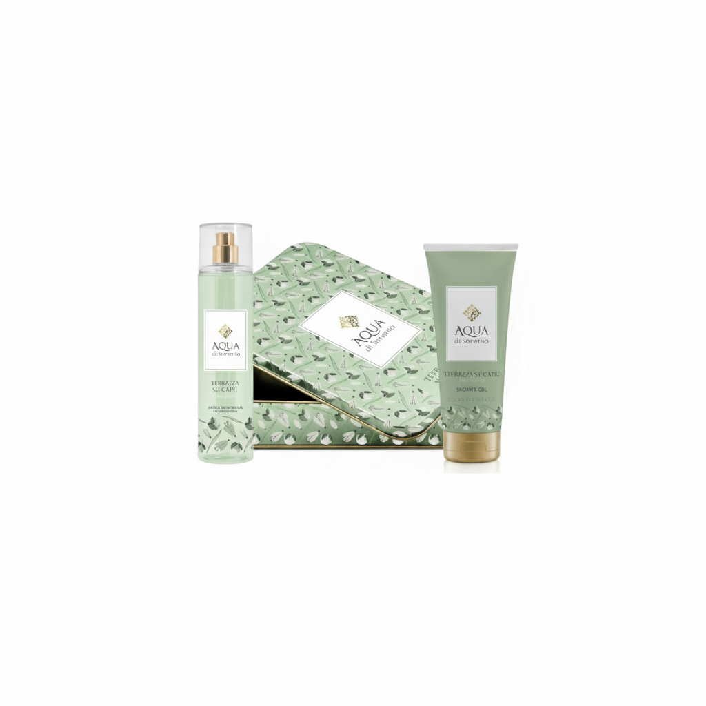ACQUA DI SORRENTO GIFT SET CAPRI SHOWER GEL 200ML + SCENTED WATER 245ML