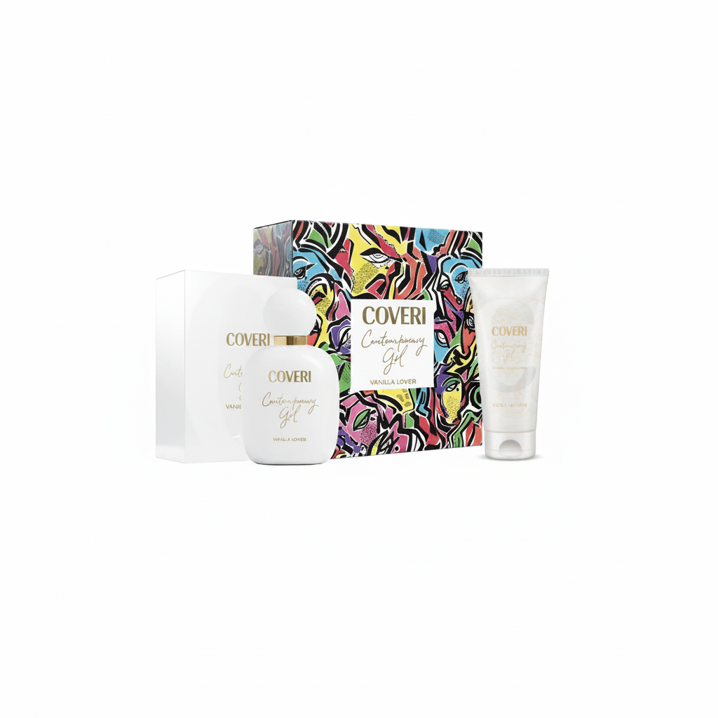 COVERI CONTEMPORARY GIRL VANILLA LOVER EDP 100ML + BODY CREAM 200ML