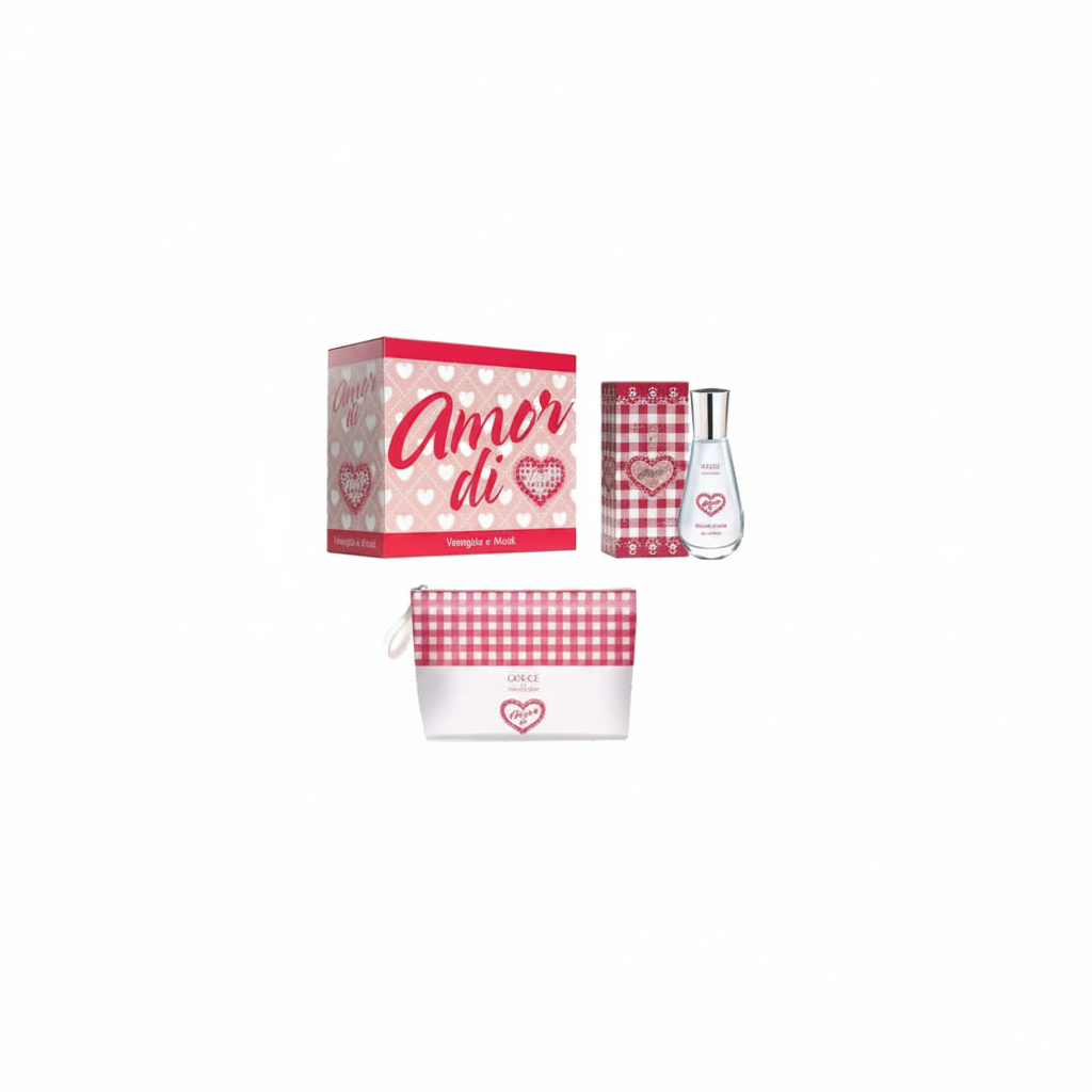 DROPS CONF. AMOR DI VANILLA E MUSK EDT 30ML + POCHETTE