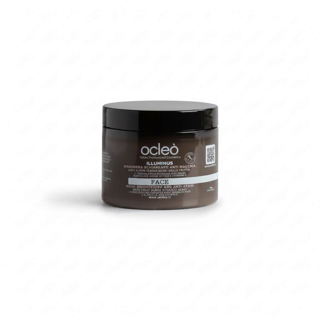 OCLEO' ANTI-STAIN LIGHTENING MASK WITH ALPHA HYDROXY ACIDS FROM FRUIT 500ML