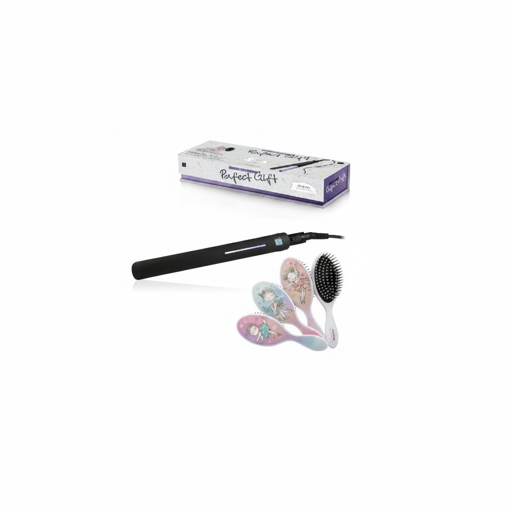 LABOR PERFECT GIFT HAIR STRAIGHTENER + DETANGLER BALLERINA