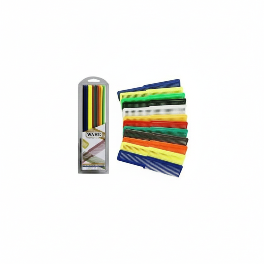 WAHL SET OF 12 COLORED COMBS