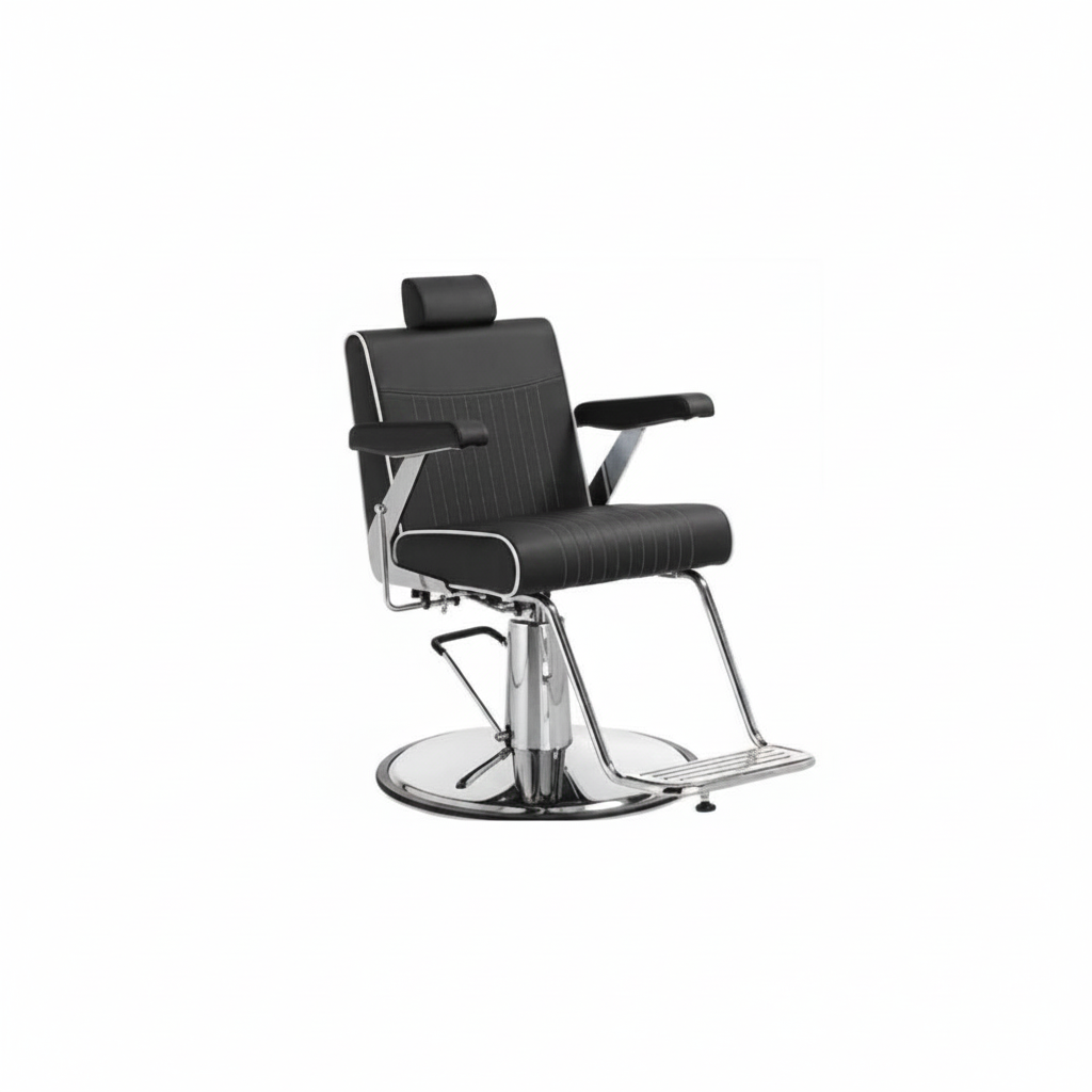HAIR MAIORCA BLACK BARBER CHAIR ART. 370.790