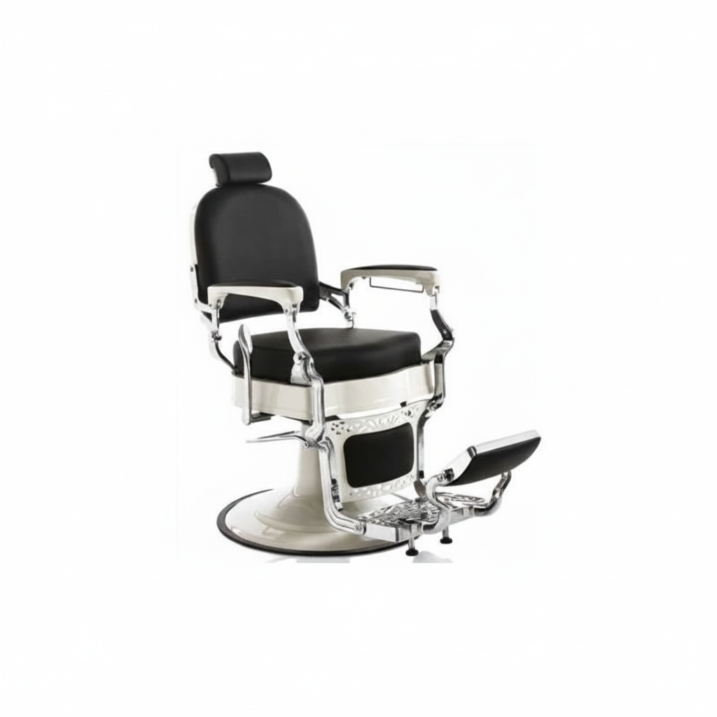 HAIR MUSTANG BLACK BARBER CHAIR ART. 370.763