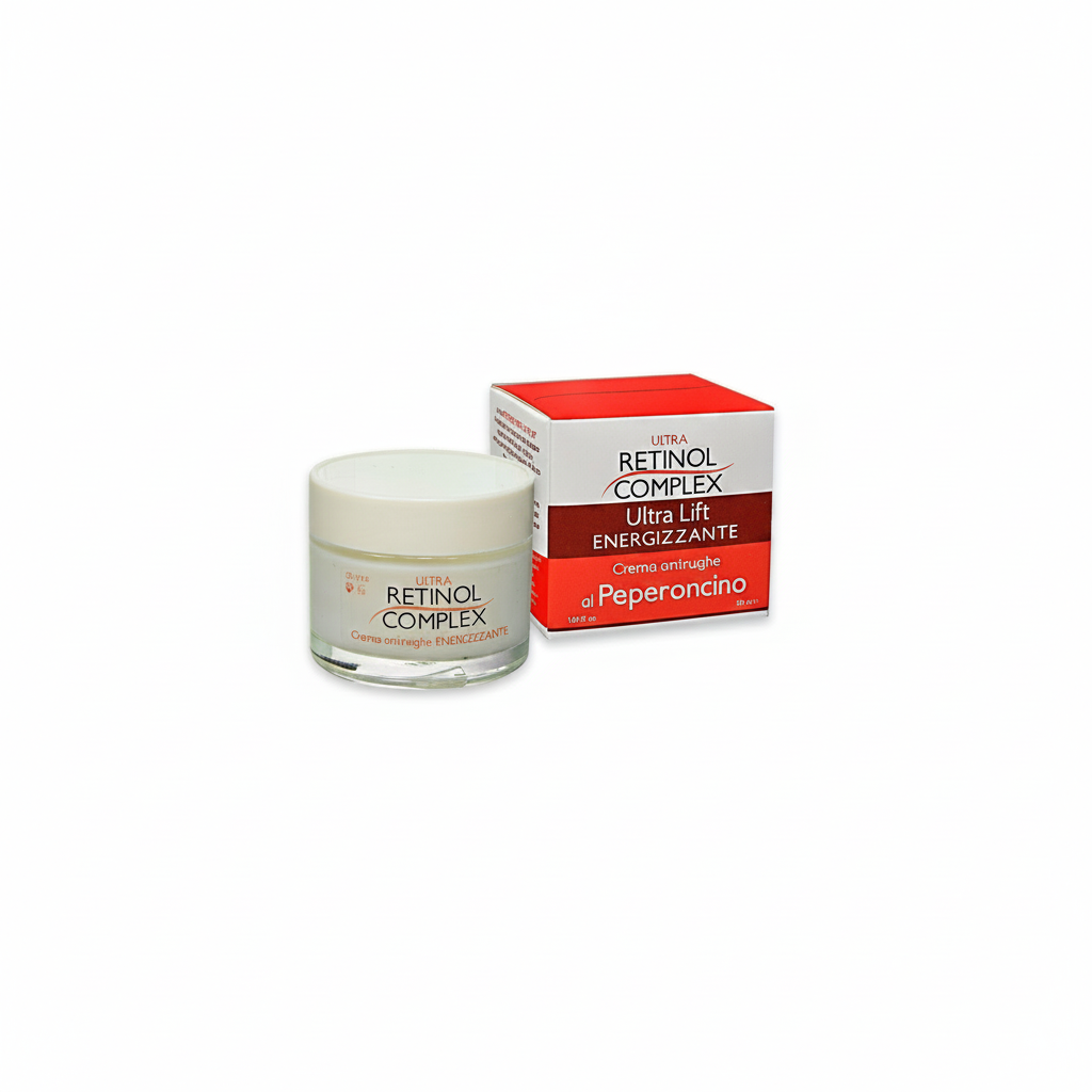 RETINOL COMPLEX ENERGIZING ANTI-WRINKLE FACE CREAM WITH CHILI PEPPER 50ML
