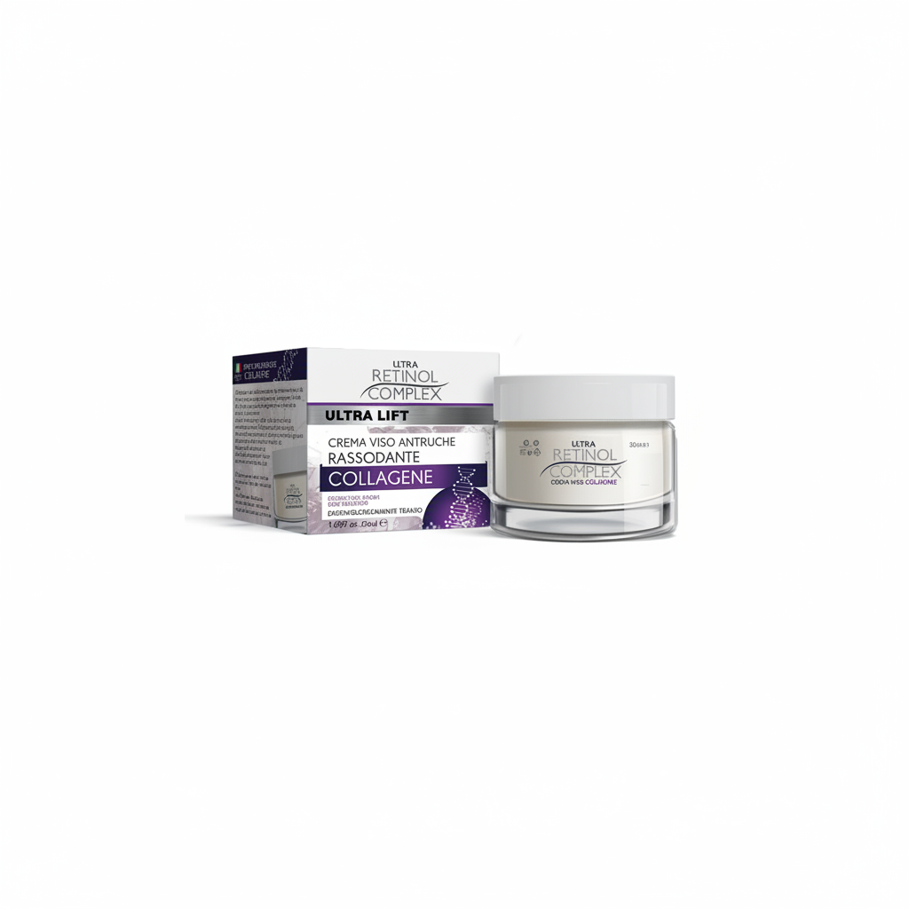 RETINOL COMPLEX ANTI-WRINKLE FACE CREAM WITH COLLAGEN 50ML