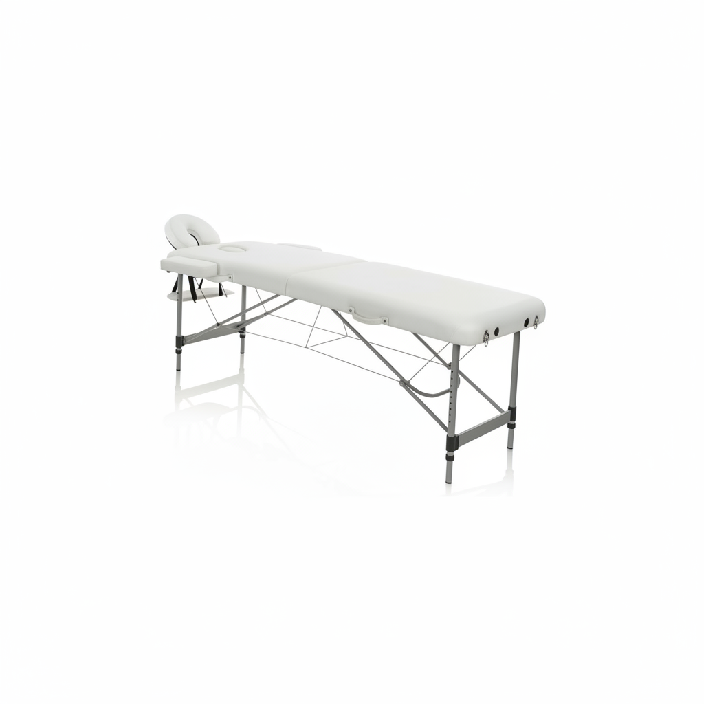 MASTER WHITE ALUMINIUM FOLDING COUCH ART. 350.309