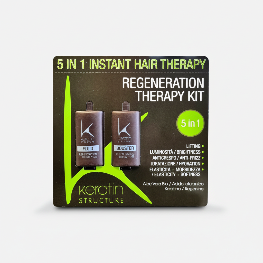 EDELSTEIN KERATIN REGENERATING VIALS THERAPY KIT 5IN1